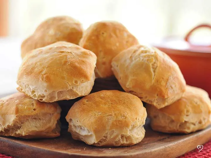 Home Style Biscuits with Apricot Butter