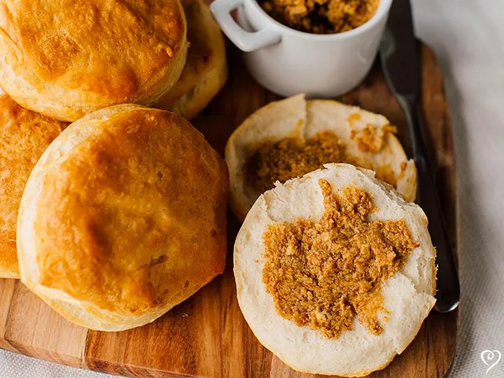 Homestyle Biscuits with Spiced Pumpkin Butter