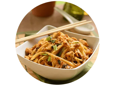 Cashew Chicken and Noodles
