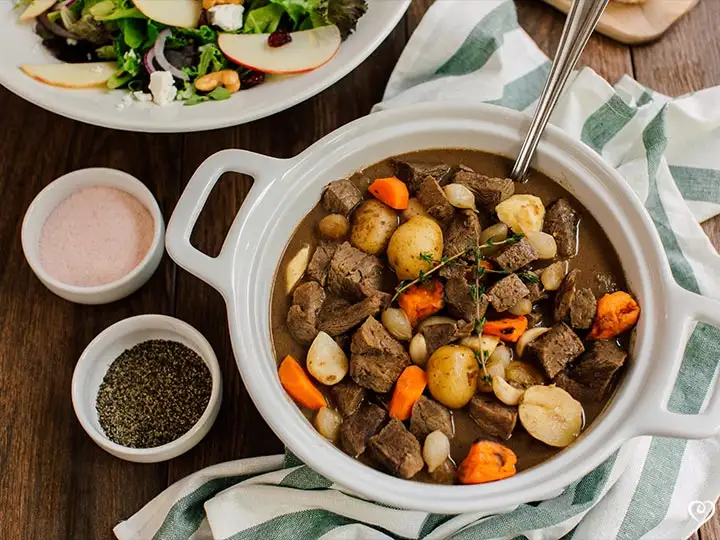 Hearty Braised Beef with Autumn Vegetables