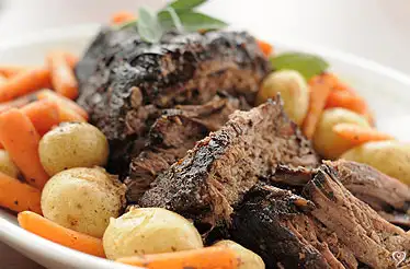 OLD FASHIONED POT ROAST WITH BABY ROASTERS