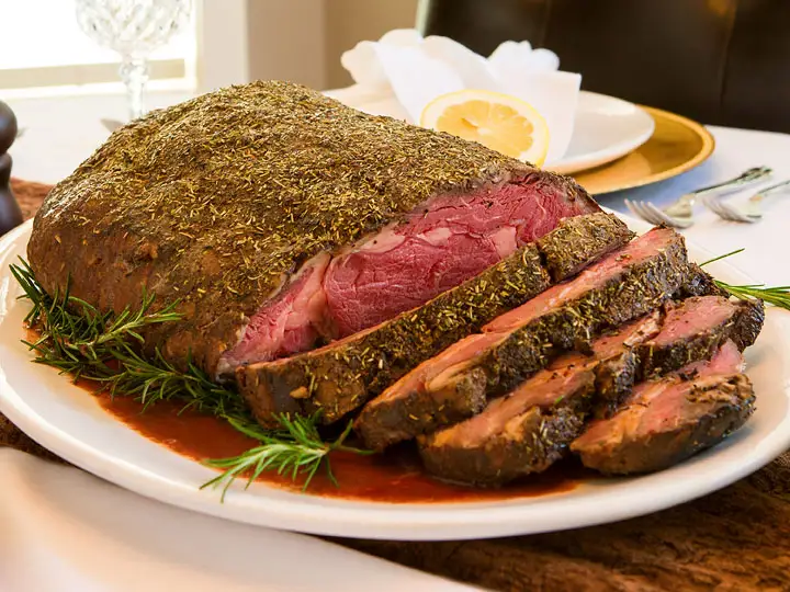 Restaurant-Style Prime Rib Roast - The Hungry Mouse