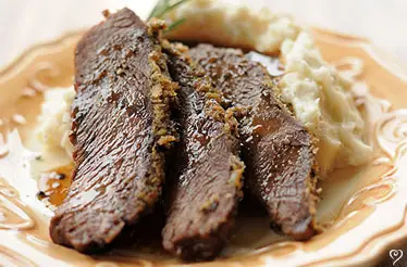 Spitfire Beef Roast with Mashed Potatoes