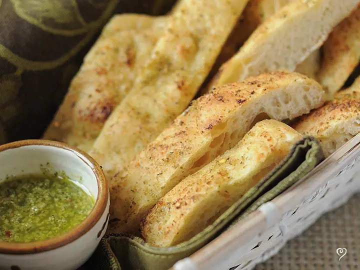 Italian Bread with Parmesan Dipping Oil