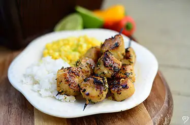 GRILLED CHILE LIME SCALLOPS