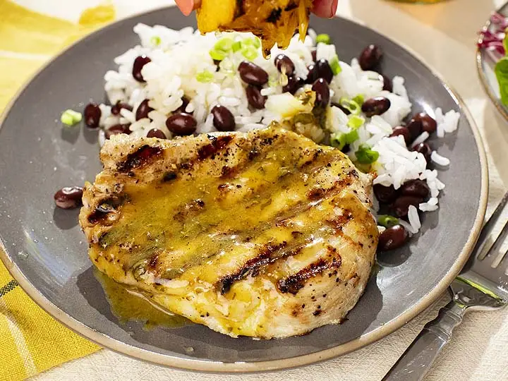 Cubano Chicken with Black Beans and Rice