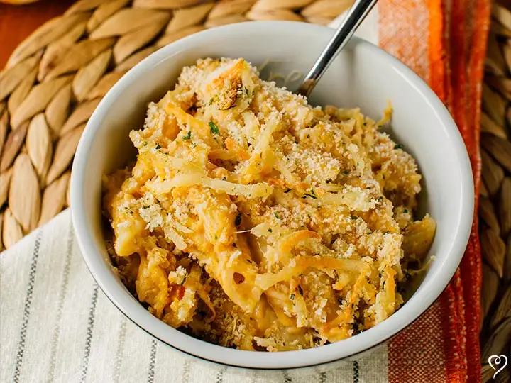 Winter Squash Mac N Cheese